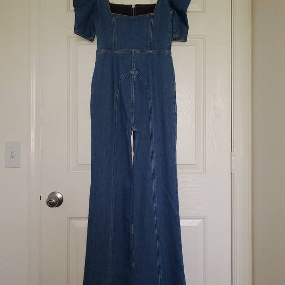 Alice + Olivia Kennedy Jean Jumpsuit - Picture 2 of 8